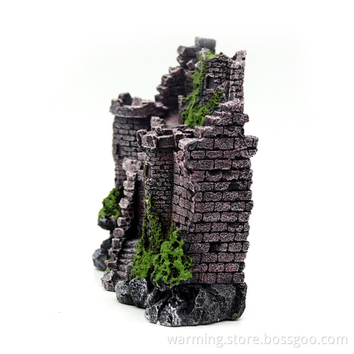 European style retro castle landscape stone